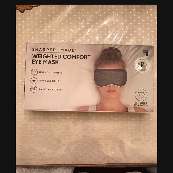 Sharper Image Other Sharper Image Weighted Comfort Eye Mask Poshmark